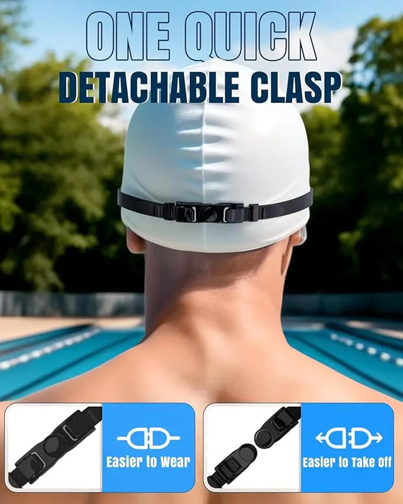 2 Pack Swim Goggles for Adults & Kids, Wide Frame Silicone Swimming Accessories with Anti-Fog UV Protection, Waterproof Anti-Leak Design, Goggles Swimming, Adult/Kids, Underwater Swim Sports Eyewear, Water Safety Sports Eyewear